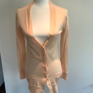 JCrew long wool cardigan